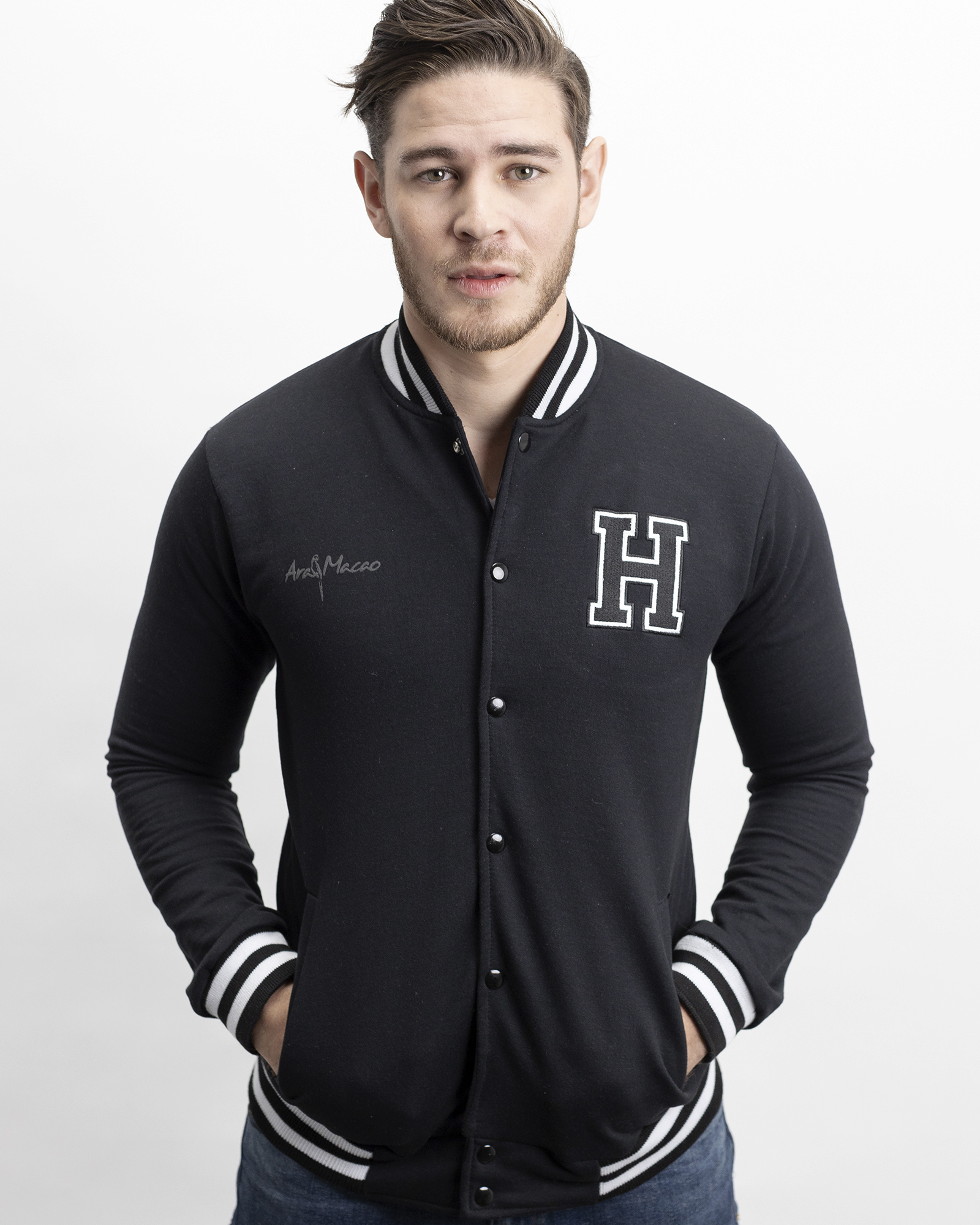 Jacket Varsity H - Hombre - 1