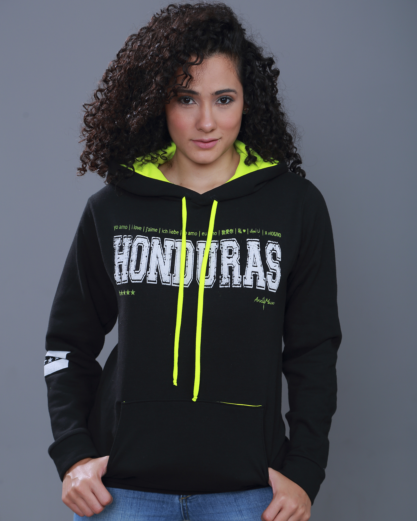 Hoodie Yo Amo Honduras - Mujer - 1